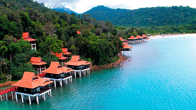 Hoteles en la isla de Langkawi en Malasia