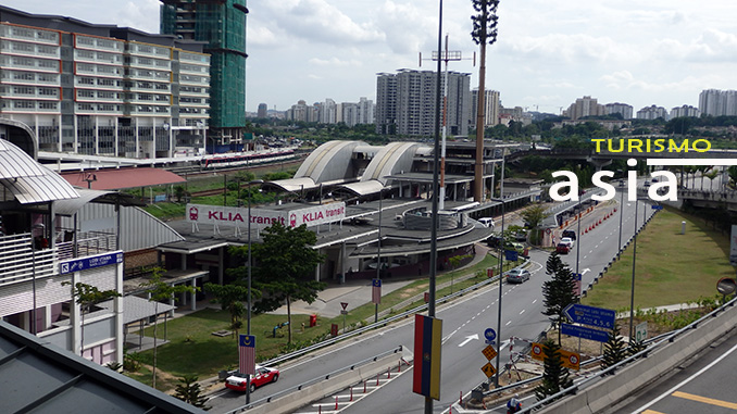 conexión de la estación de autobuses de Kuala Lumpur con el aeropuerto