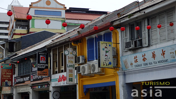 barrio chino de Kuching