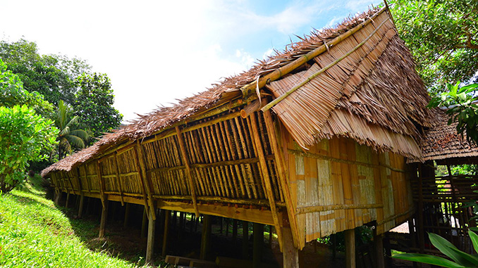 Cómo es un LongHouse en Borneo