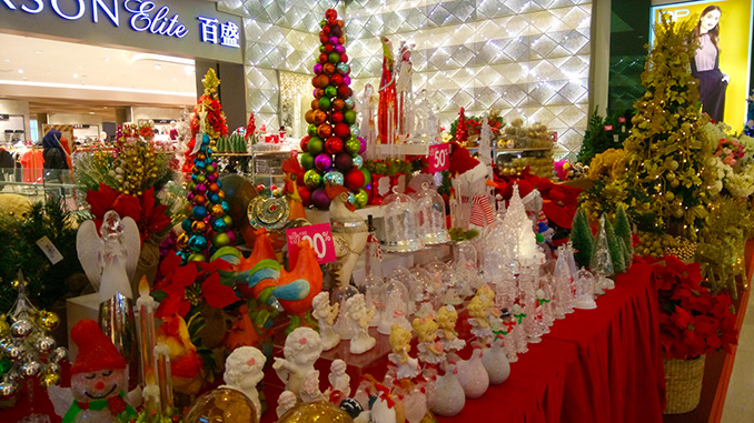 decoración Navidad en Kuala Lumpur