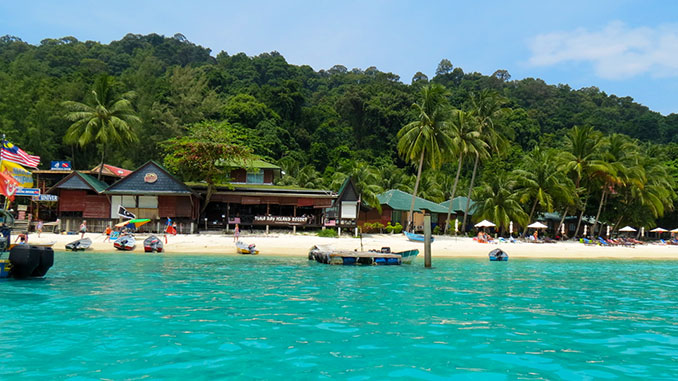 Isla Perhentian Besar en Malasia