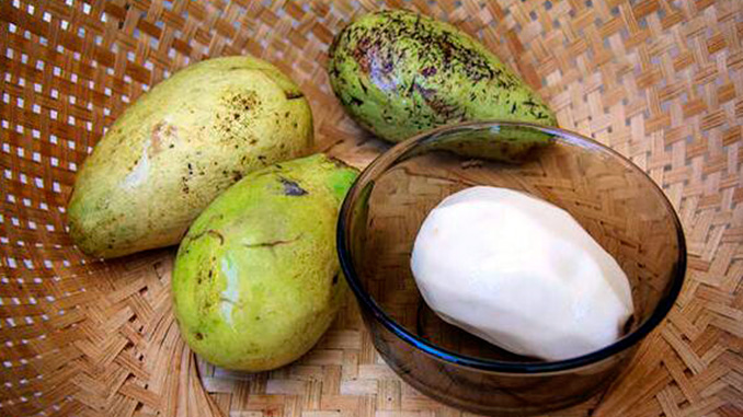 Fruta del Wanyi de la isla de Borneo