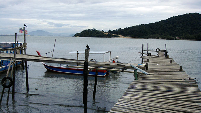 Pulau Jerejak es la isla más grande que rodea a la isla de Penang