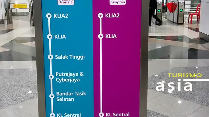 Cómo moverse en tren por Kuala Lumpur