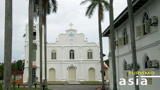 Iglesia de Melaka en Malasia