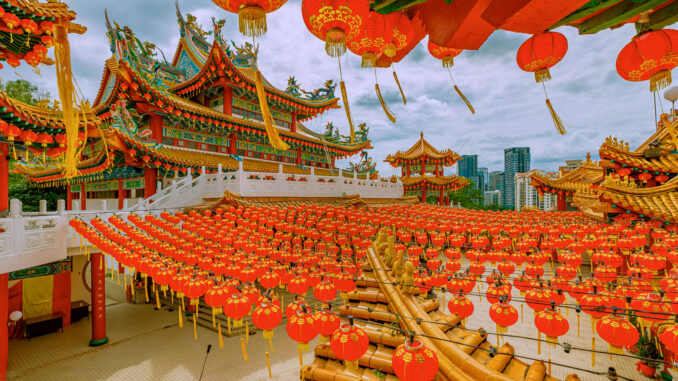 templo Thean Hou en Kuala Lumpur