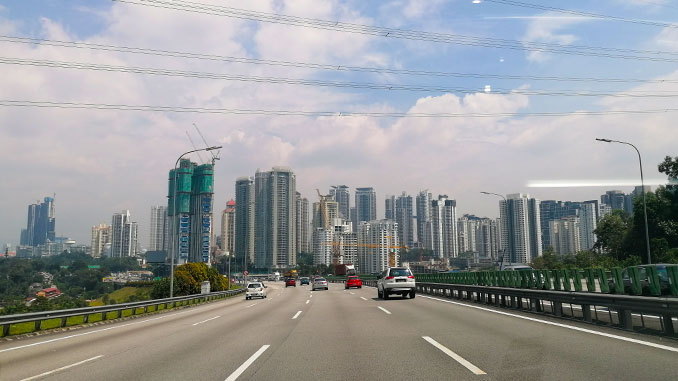 carretera Kuala Lumpur a Ipoh