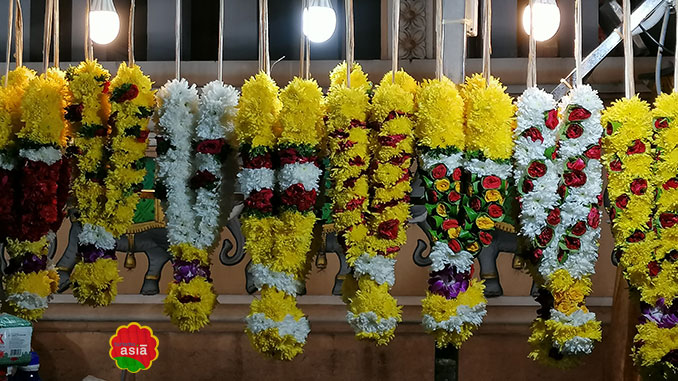 flores decoración india