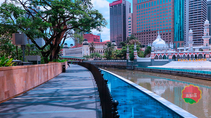 El río de la vida en Kuala Lumpur