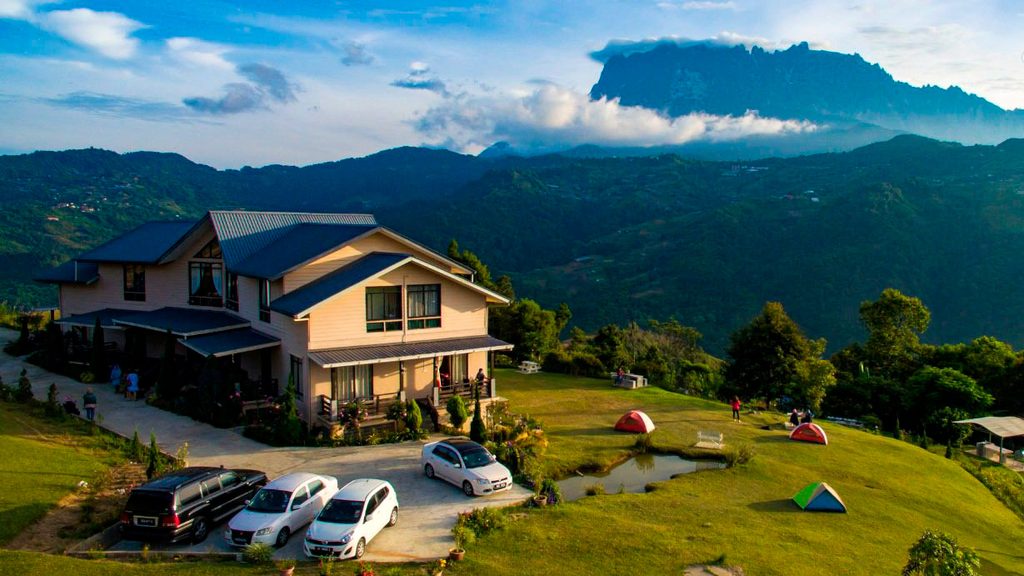 Hotel y camping en Kudasang, Sabah