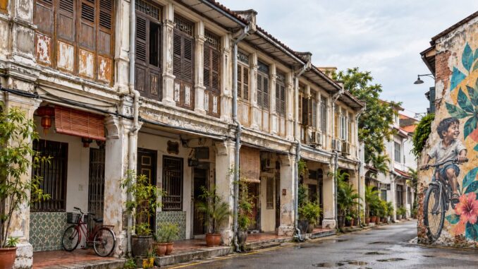 Arte urbano en George Town, Penang