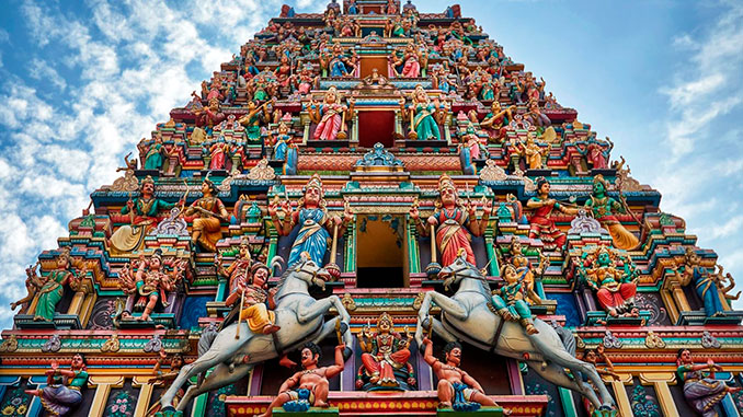 Templo Sri Mahamariamman en Kuala Lumpur